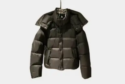 Burberry Puffer Jacket Dark Coffee