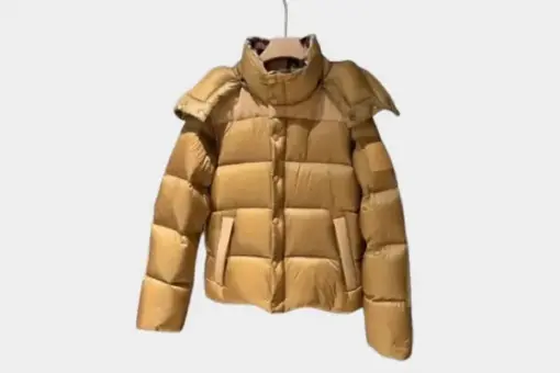 Burberry Puffer Jacket All Beige