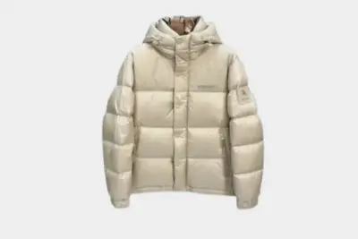 Burberry Down Feather Jacket White