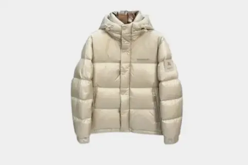 Burberry Down Feather Jacket White