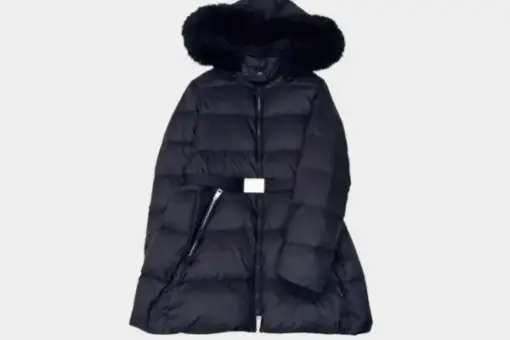 Burberry Long Sleeve Winter Jacket Black