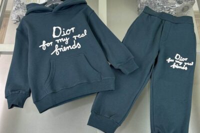 Dior Kids Tracksuit Dark Green