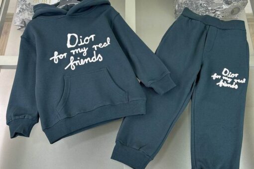 Dior Kids Tracksuit Dark Green