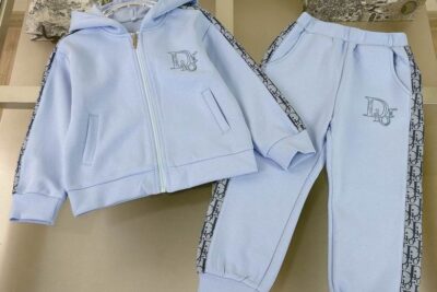 Dior Kids Tracksuit Sky Blue