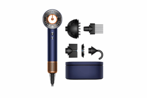Dyson Supersonic Nural Hair Dryer Prussian Blue 5 Attachments
