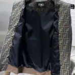 Fendi Jacket  Tan Black - Image 2