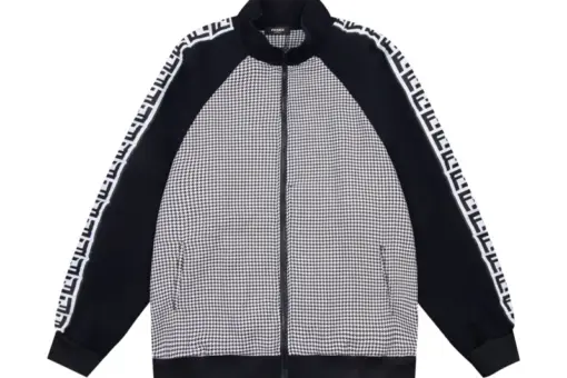 Fendi Jacket Gray And Black