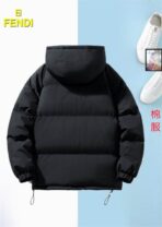 Fendi Down Puffer Jacket All Black - Image 2