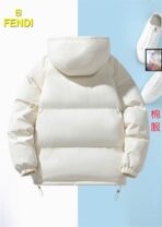 Fendi Down Puffer Jacket All White - Image 2