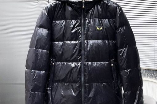 Fendi Down Puffer Jacket Black