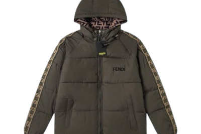 Fendi Reversible Down Puffer Jacket Deep Brown