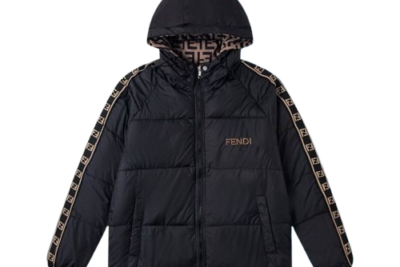 Fendi Reversible Down Puffer Jacket Black