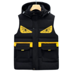 Fendi Monster Eyes Padded Vest Black