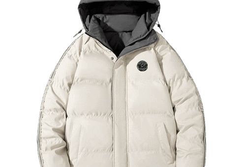 Fendi Hooded Parka Jacket White