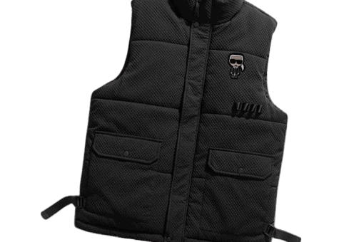 Fendi Puffer Vest Black