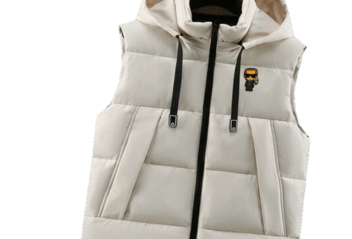 Fendi Down Vest White
