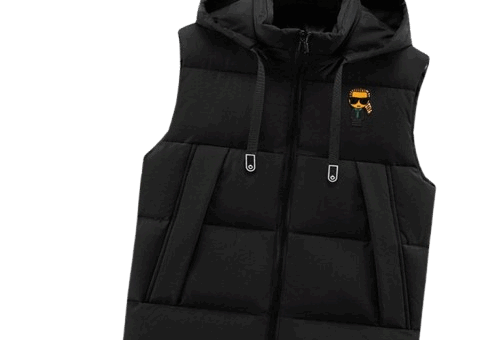 Fendi Down Vest Black