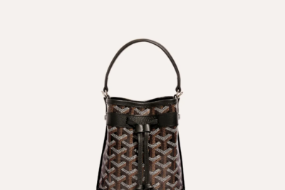 Goyard Petit Flot Mini Bucket Bag Black