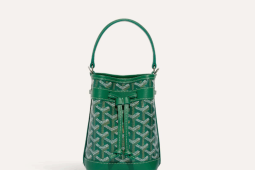 Goyard Petit Flot Mini Bucket Bag Green