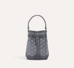 Goyard Petit Flot Mini Bucket Bag Grey