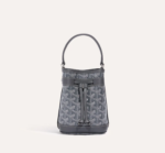 Goyard Petit Flot Mini Bucket Bag Grey