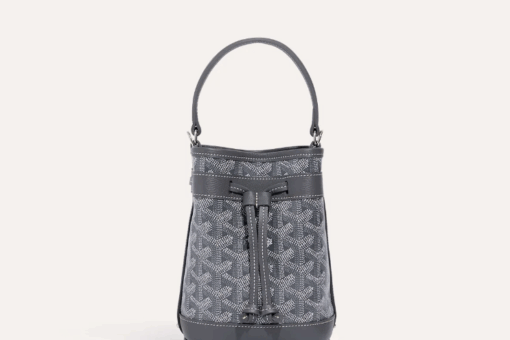 Goyard Petit Flot Mini Bucket Bag Grey