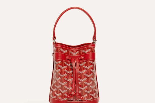 Goyard Petit Flot Mini Bucket Bag Red