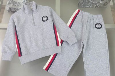 Gucci Baby Tracksuit Gray