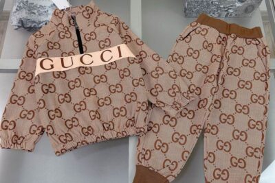 Gucci Children's Tracksuit Set Light Orange