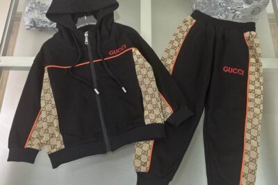 Gucci Baby Tracksuit Black