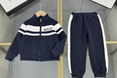 Gucci Kid's Tracksuit Blue White