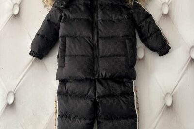 Gucci Baby Puffer Jacket Black