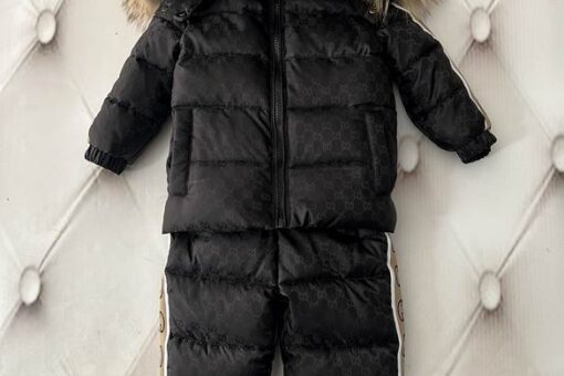 Gucci Baby Puffer Jacket Black