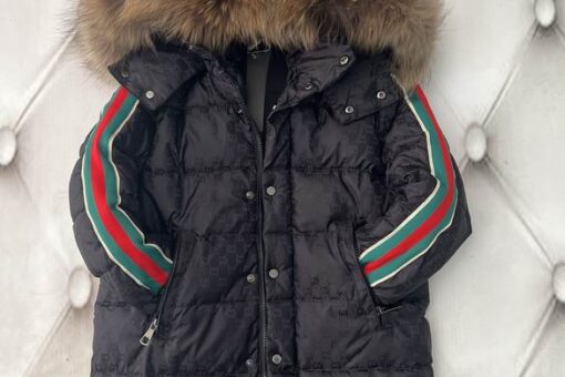 Gucci Down Jacket Black