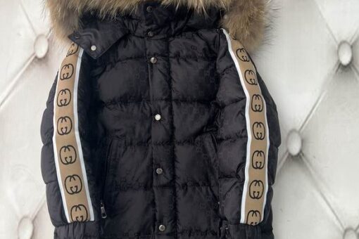 Gucci Puffer Down Jacket Black