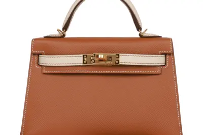 Hermès Mini Kelly 20 Sellier Handbag Brown