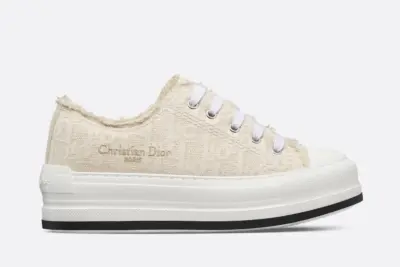 Dior D-Town Boot Calfskin White