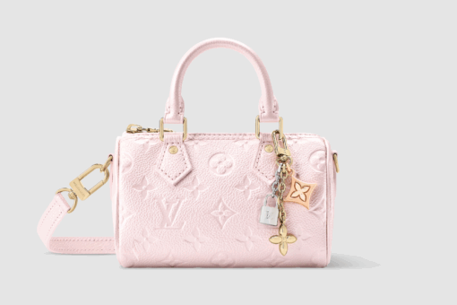 LV Nano Speedy Bag Pink