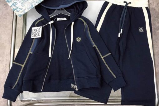 Loewe Baby Tracksuit Navy Blue