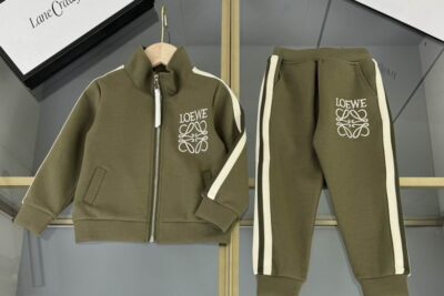 Loewe Baby Tracksuit Moss Green