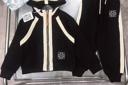 Loewe Baby Tracksuit Black