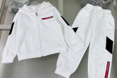 Prada Baby Tracksuit White