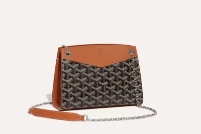 Goyard Rouette Structuré Mini Bag Black & Tan