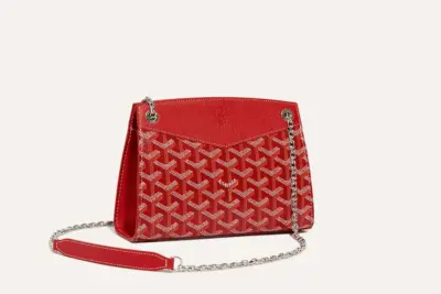 Goyard Rouette Structuré Mini Bag Red