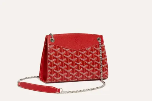 Goyard Rouette Structuré Mini Bag Red
