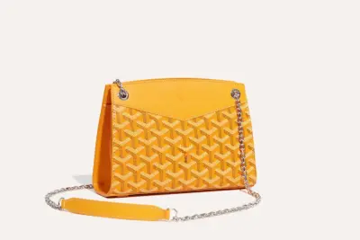 Goyard Rouette Structuré Mini Bag Yellow