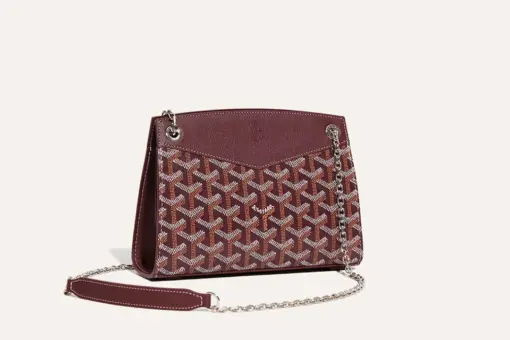 Goyard Rouette Structuré Mini Bag Burgundy