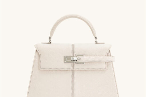 Hermès Mini Kelly 20 Sellier Handbag White