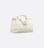 Dior Jolie Top Handle Mini Bag White - Image 3