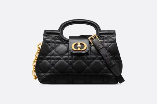 Dior Jolie Top Handle Mini Bag Black